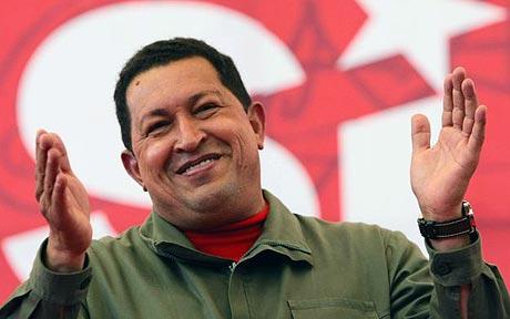 Hugo Chávez: caudillo en hofnar