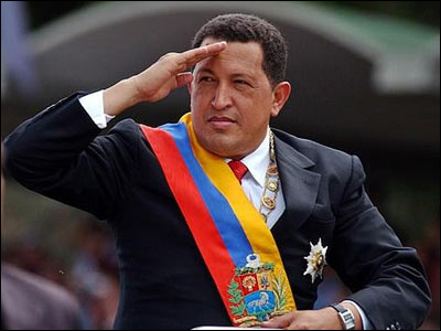 Chávez 10 jaar president Venezuela