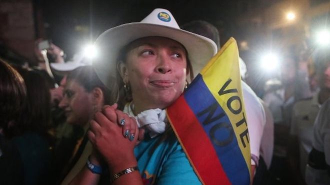 Verdwaasd kijkt Colombia naar zichzelf