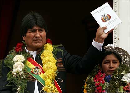 Bolivia krijgt een nieuwe grondwet