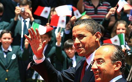 Hoe reageert Mexico op Barack Obama?