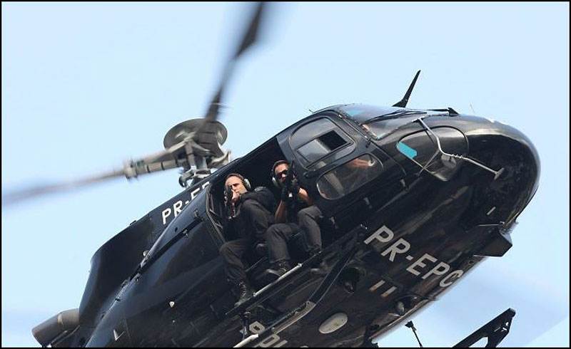 Politie Rio op jacht naar helikopter-schutters