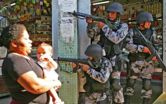 Stadsoorlog in Rio de Janeiro